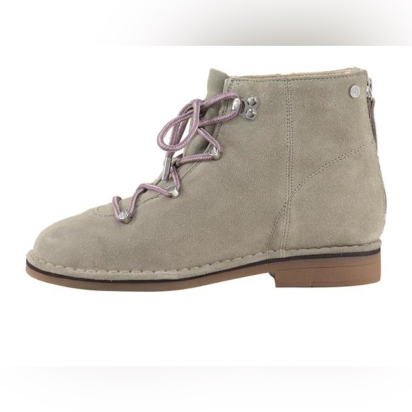 Hush Puppies Shoes - Hush Puppies Women's Catelyn Taupe Hiking Ankle Boots Shoes Sz: 9.5